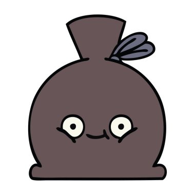 sevimli çizgi çuval