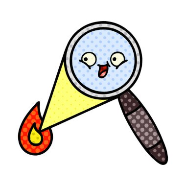 çizgi roman tarzı çizgi film Büyüteç