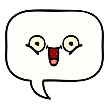 çizgi roman tarzı karikatür konuşma balonu