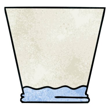 ilginç el karikatür içecekler bardak çekilmiş