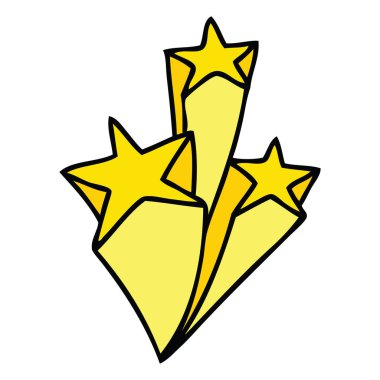 ilginç el çekilmiş çizgi film yıldız