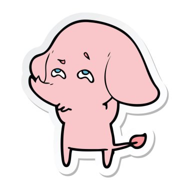 etiket hatırlayarak bir çizgi fil