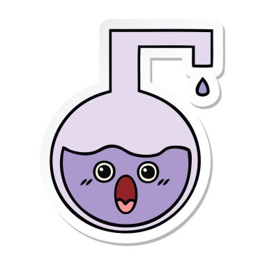 etiket bir sevimli çizgi bilim deneme 