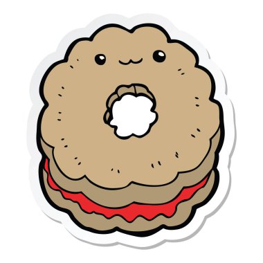 çizgi film bisküvi etiket