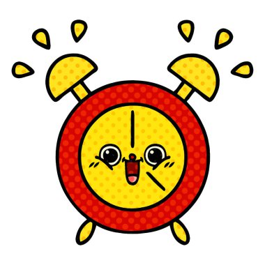 çizgi roman tarzı çizgi film çalar saat