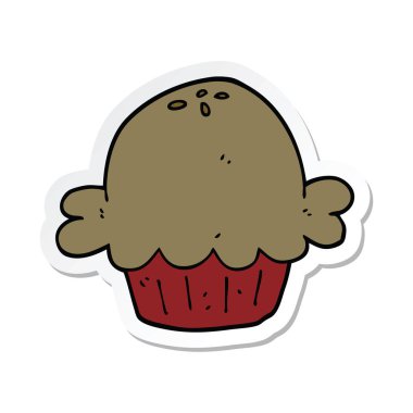 etiket bir karikatür pastası