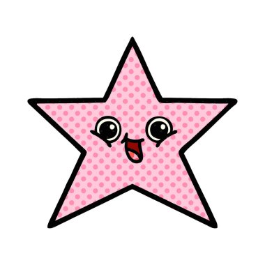 çizgi roman tarzı çizgi film yıldız balık