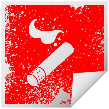 etiket sembol Sigara İçilmeyen peeling sıkıntılı Meydanı