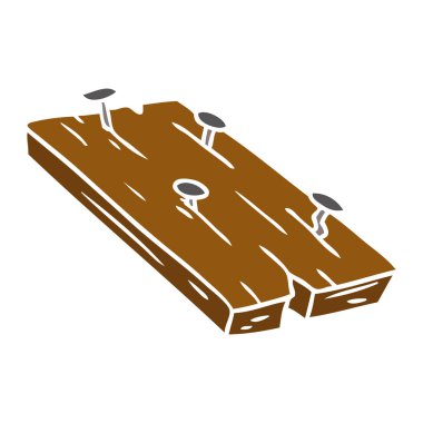 elle çizilmiş karikatür doodle çivi bir pansiyon