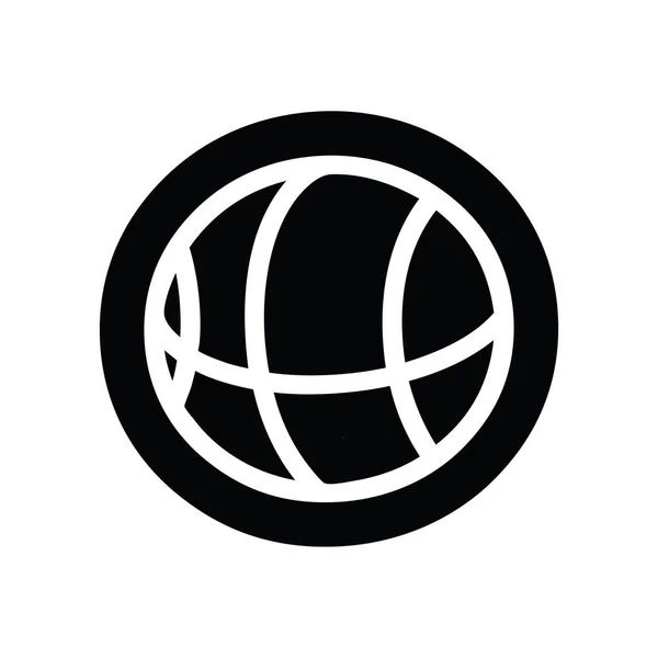 Basketball-Sport-Ikone — Stockvektor