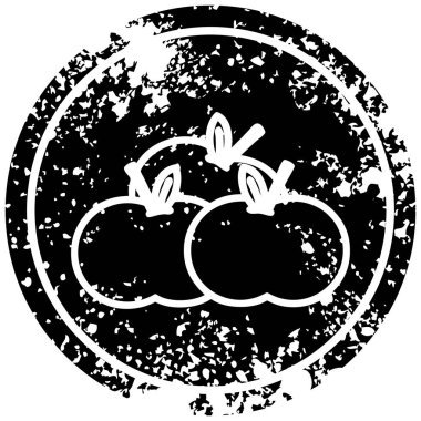 elma sıkıntılı simgesi simgesi yığını