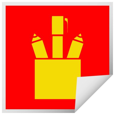 etiket karikatür kalem pot peeling Meydanı