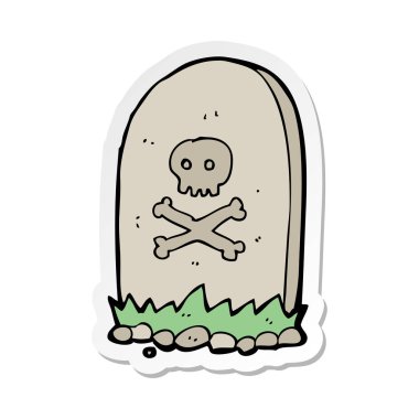 etiket karikatür mezar