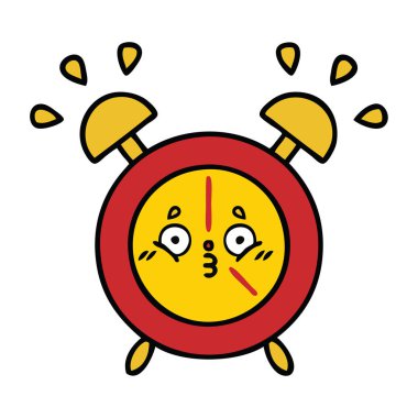 sevimli çizgi çalar saat