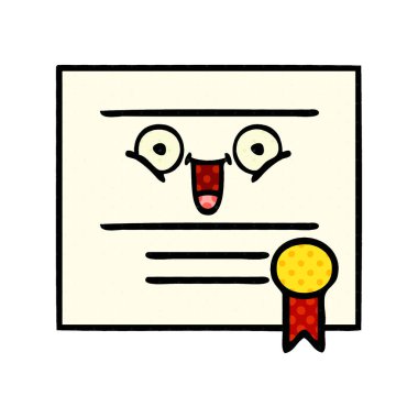 çizgi roman tarzı çizgi film Mezuniyet Diploması