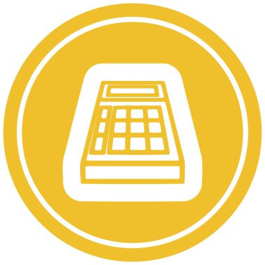 matematik hesap makinesi dairesel simgesi