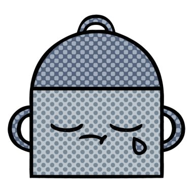 çizgi roman tarzı çizgi film pot pişirme