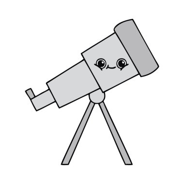 sevimli çizgi teleskop