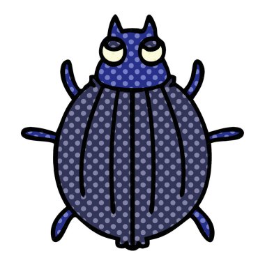 ilginç çizgi roman tarzı çizgi film böceği