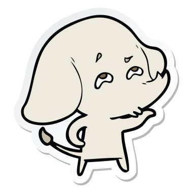 etiket hatırlayarak bir çizgi fil