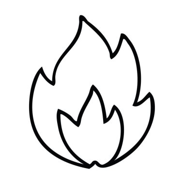 çizim karikatür yangın