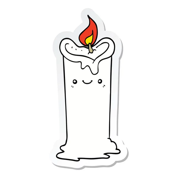 Зажигатель Свечи Карикатуры — стоковый вектор