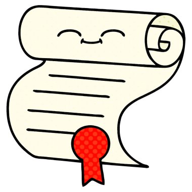 çizgi roman tarzı karikatür bir sözleşme