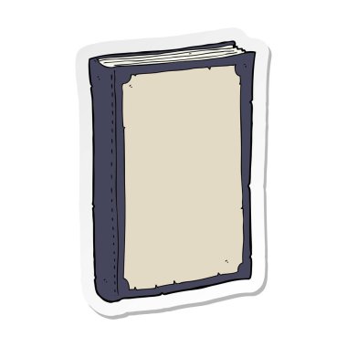 etiket bir karikatür kitabı