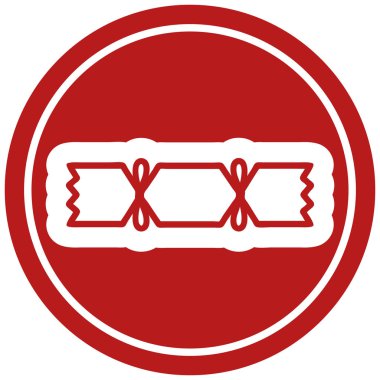 Noel fişeği simgesi simgesi