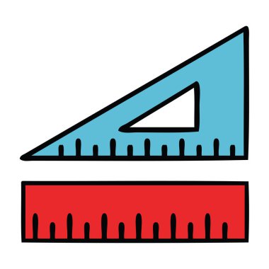 sevimli çizgi matematik seti