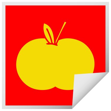 etiket karikatür sulu elma soyma Meydanı