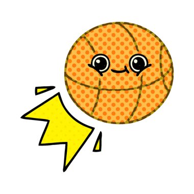 çizgi roman tarzı çizgi film basketbol