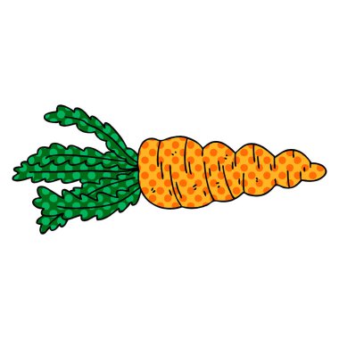 ilginç çizgi roman tarzı çizgi film havuç