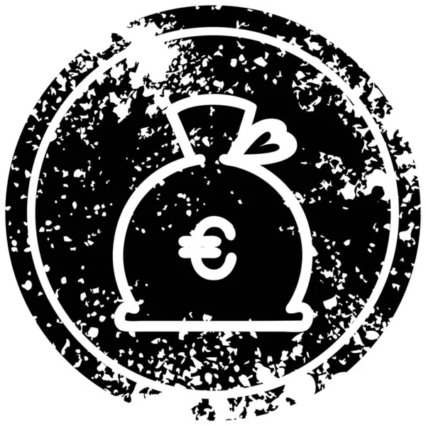 Символ Беды Мешка Деньгами — стоковый вектор
