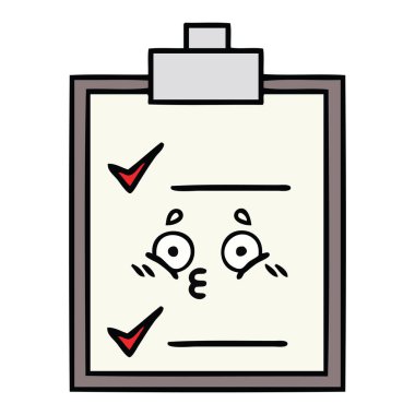 sevimli çizgi kontrol listesi