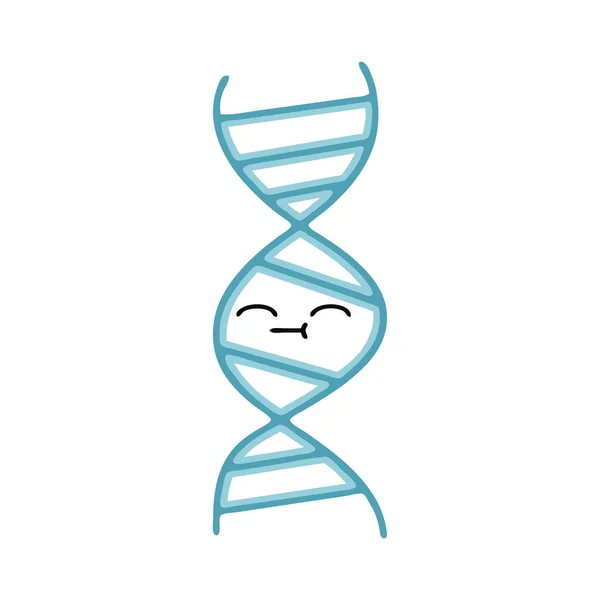 平色复古卡通的 Dna — 图库矢量图片