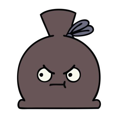 sevimli çizgi çuval