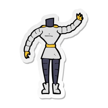 bir çizgi film kadın robot vücudu etiket 