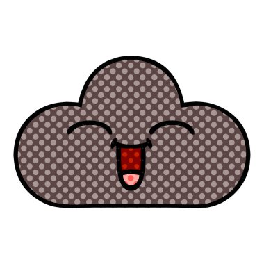 çizgi roman tarzı çizgi film fırtına bulutu