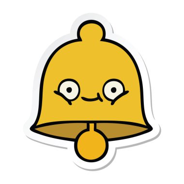 sevimli çizgi Bell'in etiket