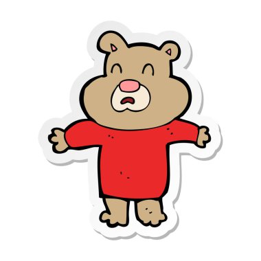 bir çizgi film mutsuz ayının etiket 