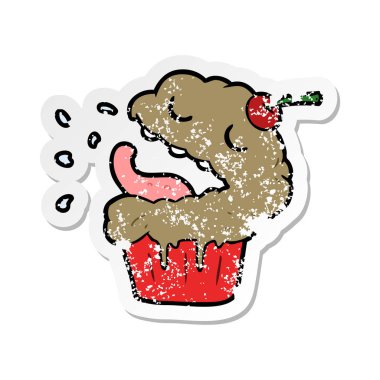 çizgi film çörek sıkıntılı etiket