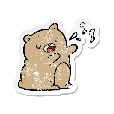 çizgi film şarkı ayı sıkıntılı etiket