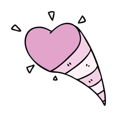 kalp çekim el çekilmiş ilginç çizgi film