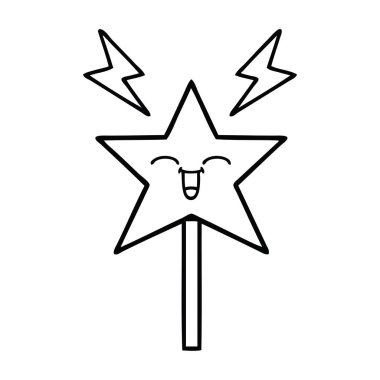 çizgi çizme çizgi film sihirli değnek