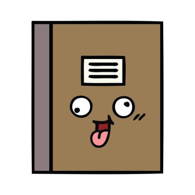 sevimli çizgi defter