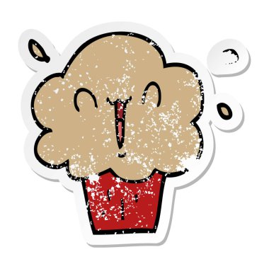 çizgi film çörek sıkıntılı etiket