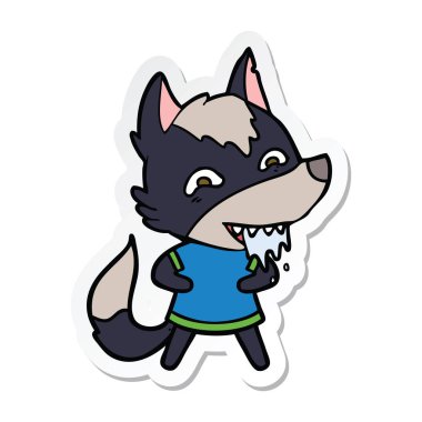 etiket bir çizgi film aç kurt