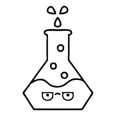 bir bilim ölçek çizim karikatür