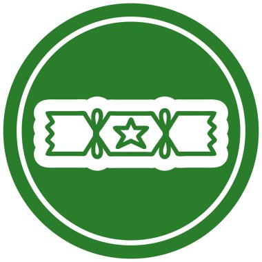 Noel fişeği simgesi simgesi